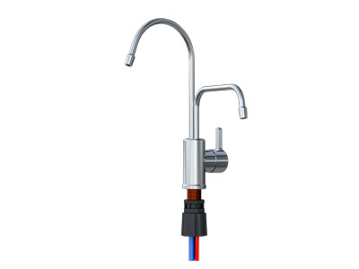 Faucet with Double Outlets and Triple Close